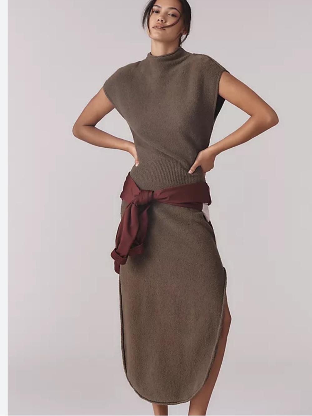 Column Sweater Midi 
Dress - COLOR-
DAILY PRACTICE 
BY ANTHROPOLOGIE
NWOT
